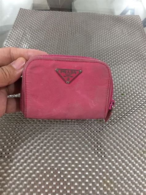 prada coin bag|prada nylon coin purse.